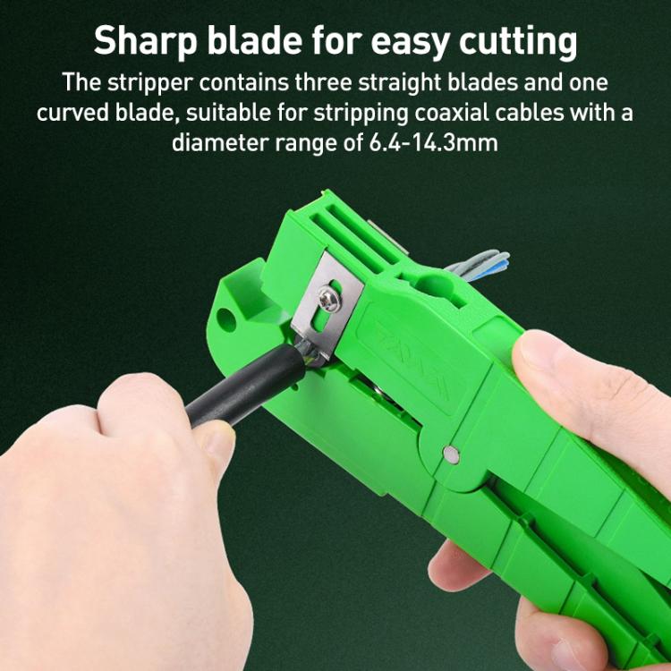 Komshine 45-164 Fiber Optic Cable Stripping Pliers - Lan Cable and Tools by Komshine | Online Shopping UK | buy2fix