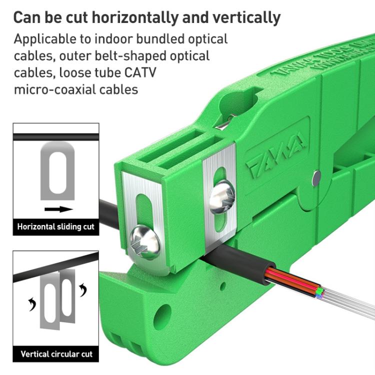 Komshine 45-164 Fiber Optic Cable Stripping Pliers - Lan Cable and Tools by Komshine | Online Shopping UK | buy2fix