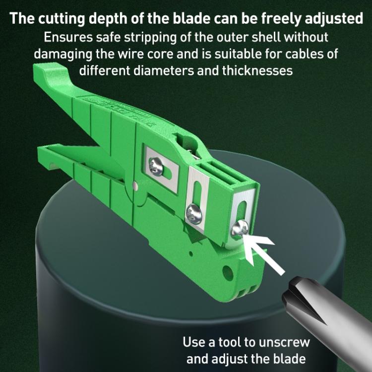 Komshine 45-164 Fiber Optic Cable Stripping Pliers - Lan Cable and Tools by Komshine | Online Shopping UK | buy2fix