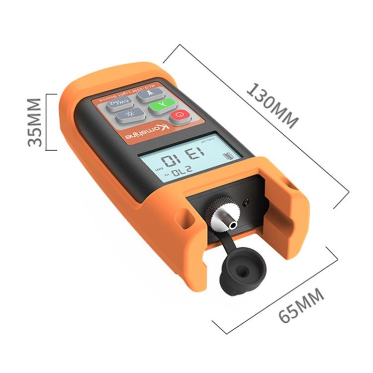 Komshine KLS-25m Dual Wavelength Handheld Fiber Optic Line Tester - Fiber Optic Test Pen by Komshine | Online Shopping UK | buy2fix