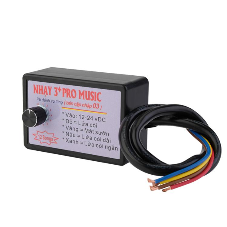 12V / 24V Universal Car Horn Controller 12 Sound Effects Sound Control Speaker(Black) - Car Amplifiers by buy2fix | Online Shopping UK | buy2fix