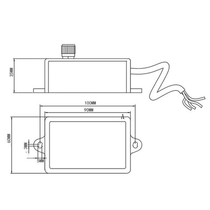 12V / 24V Universal Car Horn Controller 12 Sound Effects Sound Control Speaker(Black) - Car Amplifiers by buy2fix | Online Shopping UK | buy2fix