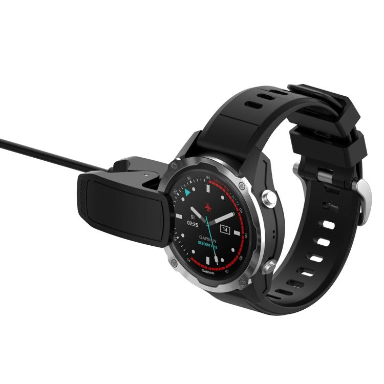 For Garmin MARQ ATHLETE Gen1 xDfind USB Port Smart Watch Clip Watch Charger, Length: 1m(Black) - Charger by xDfind | Online Shopping UK | buy2fix