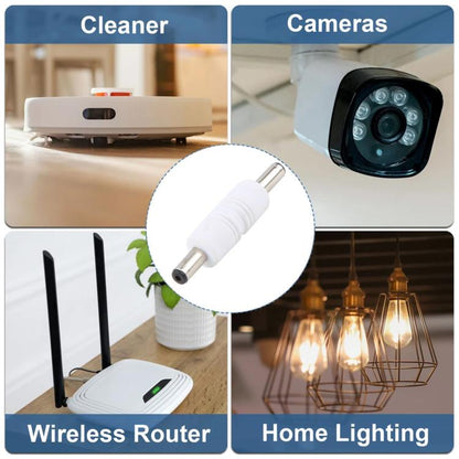 DC3.5x1.35mm Male to 3.5x1.35mm Male Adapter - Universal Power Adapter by buy2fix | Online Shopping UK | buy2fix