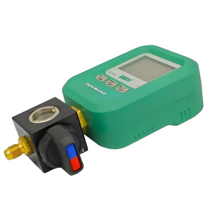 DUOYI DY519 Digital Manifold Gauge Air Conditioning Fluoride Meter(Green) - Electronic Test by DUOYI | Online Shopping UK | buy2fix
