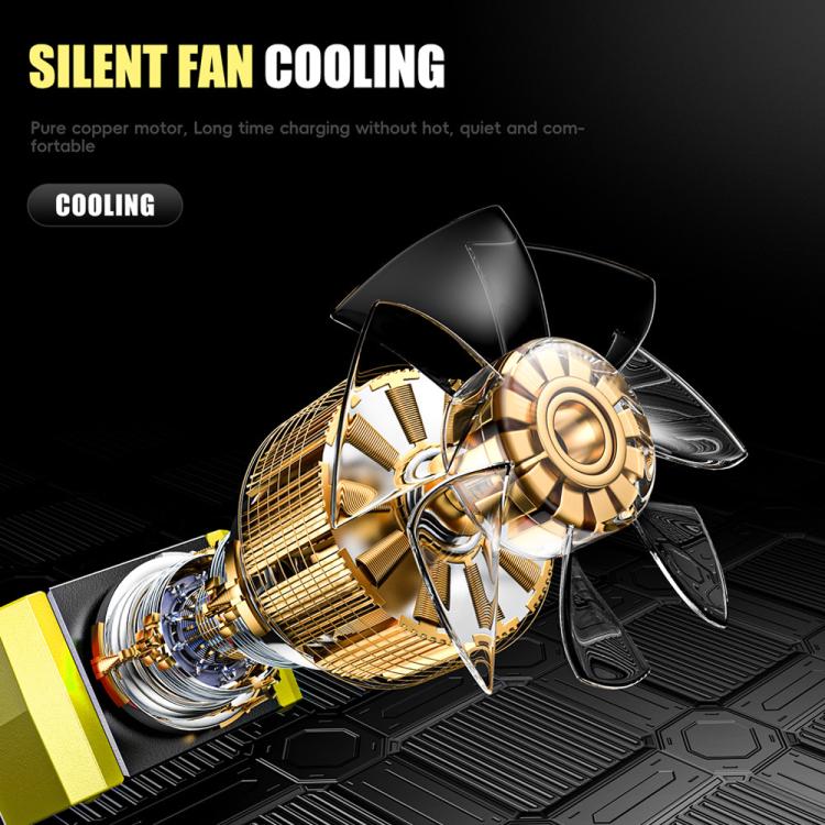 FOXSUR FBC1206F 12V 6A Car Motorcycle Battery Charger Smart Repair Multi-function Charger, US Plug(Yellow) - Battery Charger by FOXSUR | Online Shopping UK | buy2fix