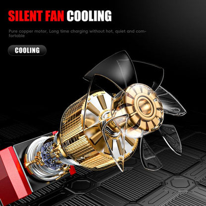 FOXSUR FBC1206F 12V 6A Car Motorcycle Battery Charger Smart Repair Multi-function Charger, AU Plug(Red) - Battery Charger by FOXSUR | Online Shopping UK | buy2fix