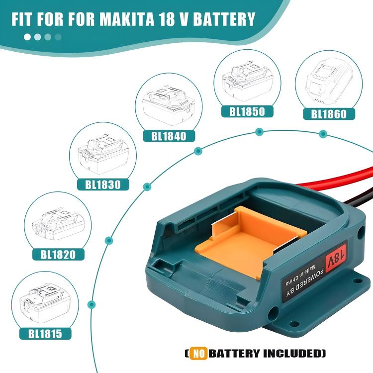 Car Jump Adapter for Battery Type-B for Makita - Power Bank by buy2fix | Online Shopping UK | buy2fix