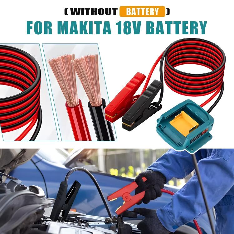 Car Jump Adapter for Battery Type-B for Makita - Power Bank by buy2fix | Online Shopping UK | buy2fix