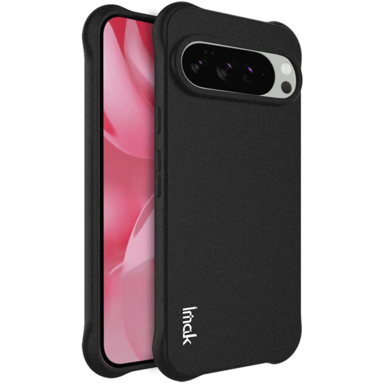 For Google Pixel 10 / Pixel 10 Pro imak Shockproof Airbag TPU Phone Case(Matte Black) - Google Cases by imak | Online Shopping UK | buy2fix