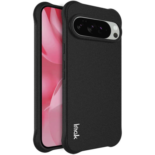 For Google Pixel 10 / Pixel 10 Pro imak Shockproof Airbag TPU Phone Case(Matte Black) - Google Cases by imak | Online Shopping UK | buy2fix