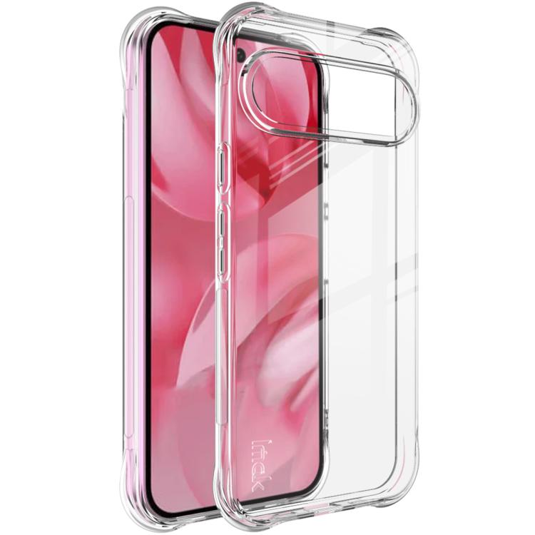 For Google Pixel 10 / Pixel 10 Pro imak Shockproof Airbag TPU Phone Case(Transparent) - Google Cases by imak | Online Shopping UK | buy2fix