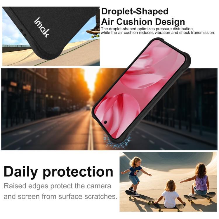 For Google Pixel 10 Pro XL imak Shockproof Airbag TPU Phone Case(Transparent) - Google Cases by imak | Online Shopping UK | buy2fix