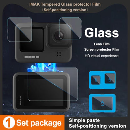 For GoPro HERO12 Black imak Tempered Glass Film with Camera Lens Film, Self-positioning Version - Protective Film by imak | Online Shopping UK | buy2fix