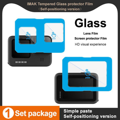 For GoPro HERO12 Black imak Tempered Glass Film with Camera Lens Film, Self-positioning Version - Protective Film by imak | Online Shopping UK | buy2fix