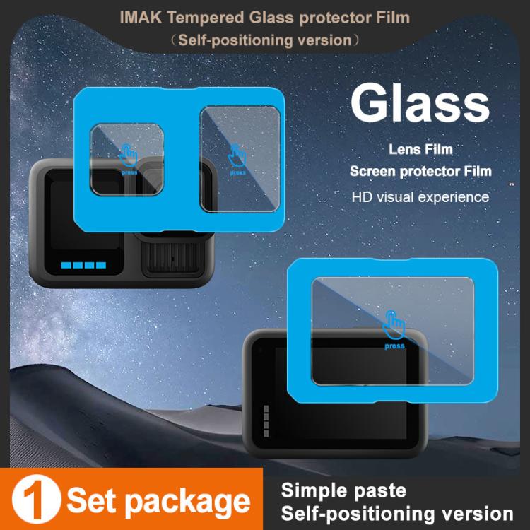 For GoPro HERO13 Black imak Tempered Glass Film with Camera Lens Film, Self-positioning Version - Protective Film by imak | Online Shopping UK | buy2fix