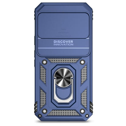 For Google Pixel 10 Sliding Camshield Holder Phone Case(Blue) - Google Cases by buy2fix | Online Shopping UK | buy2fix