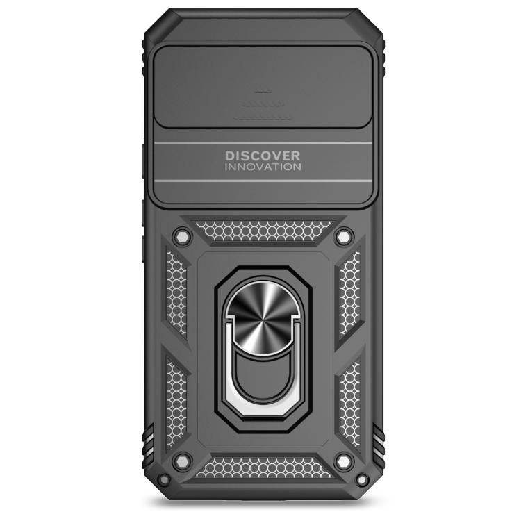 For Google Pixel 10 Pro XL Sliding Camshield Holder Phone Case(Black) - Google Cases by buy2fix | Online Shopping UK | buy2fix