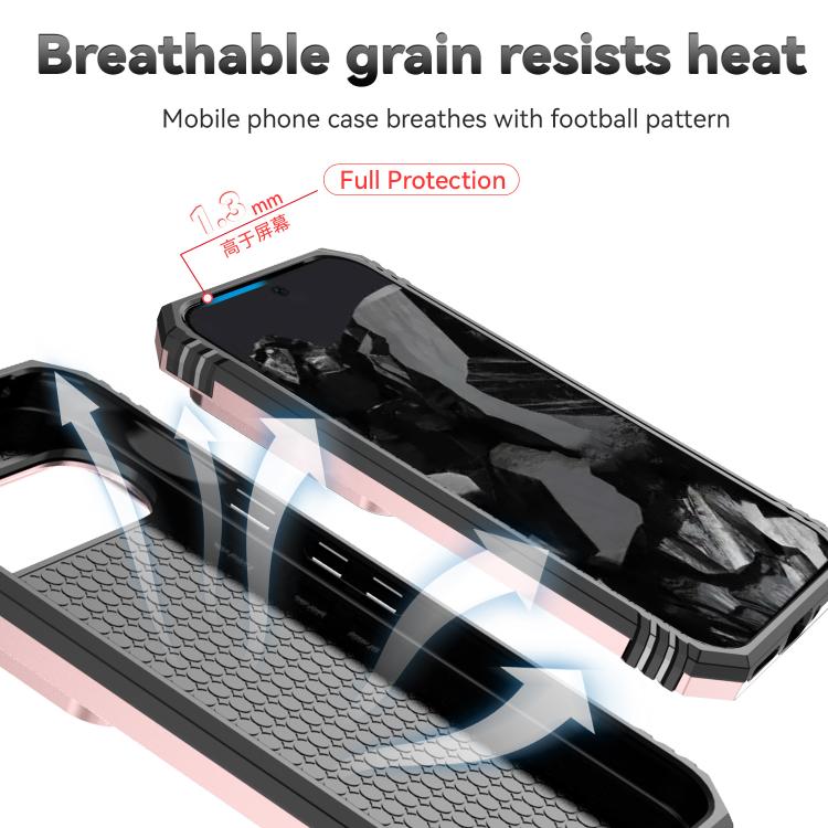 For Google Pixel 10 Pro XL Sliding Camshield Holder Phone Case(Rose Gold) - Google Cases by buy2fix | Online Shopping UK | buy2fix