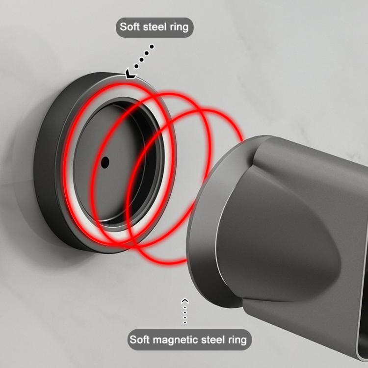 Aluminum Air Nozzle Stand For Dyson / Laifen Hairdryer(Black) - For Dyson Accessories by buy2fix | Online Shopping UK | buy2fix