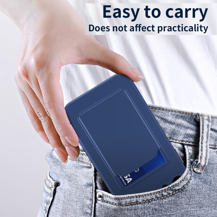 For iPhone Air Skin Feel Card Contrast Color Button TPU Phone Case(White) - iPhone Air Cases by buy2fix | Online Shopping UK | buy2fix