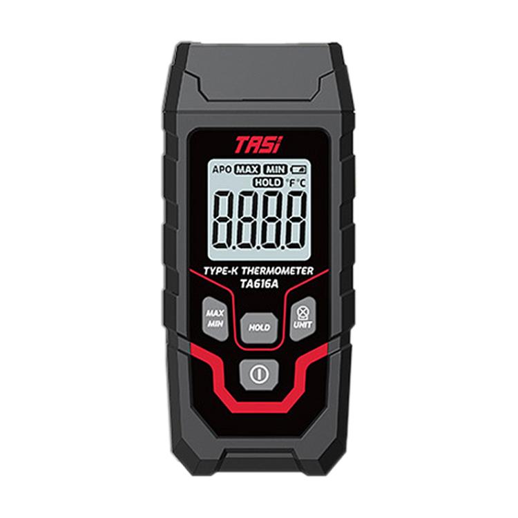 TRSI TA616A Industrial Handheld K-Type Thermocouple Thermometer, Single Channel, Basic Version - Thermostat & Thermometer by TASI | Online Shopping UK | buy2fix