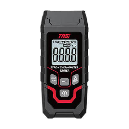 TRSI TA616A Industrial Handheld K-Type Thermocouple Thermometer, Single Channel, Basic Version - Thermostat & Thermometer by TASI | Online Shopping UK | buy2fix