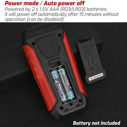 TRSI TA616A Industrial Handheld K-Type Thermocouple Thermometer, Single Channel, Basic Version - Thermostat & Thermometer by TASI | Online Shopping UK | buy2fix