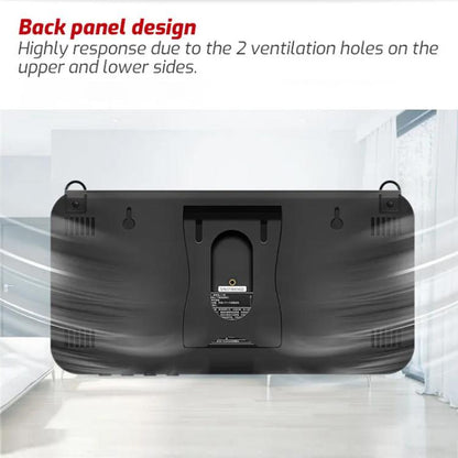 TRSI TA654B Large Screen Wall-mounted Noise Meter Decibel Detector Device - Light & Sound Meter by TASI | Online Shopping UK | buy2fix