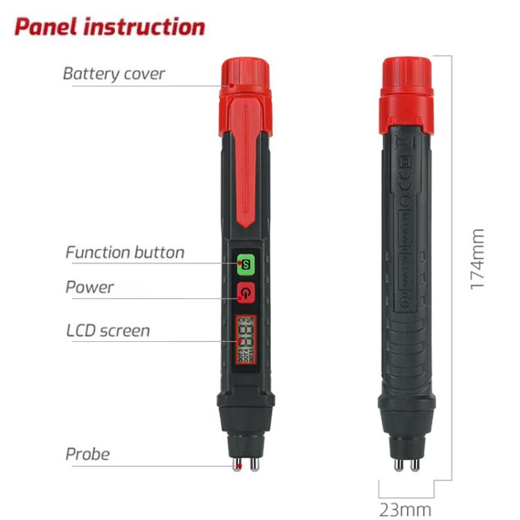 TASI TA15A Car Brake Fluid Detection Pen Brake Fluid Tester(Black Red) - Electronic Test by TASI | Online Shopping UK | buy2fix