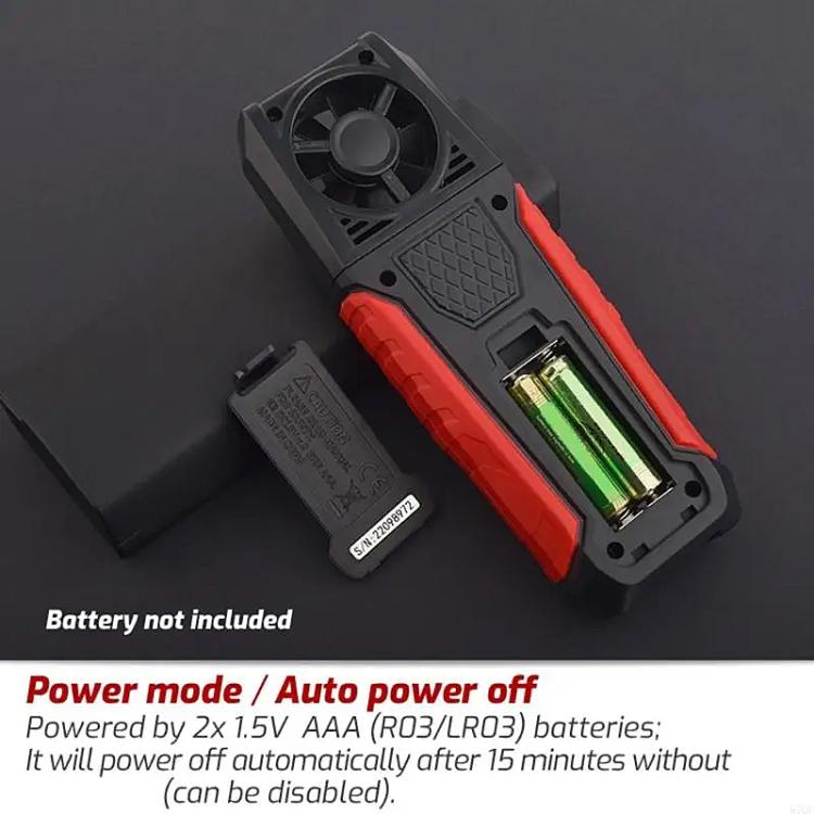 TRSI TA640A Handheld High Precision Wind Speed Instrument Wind Volume Tester - Tachometers & Anemometer by TASI | Online Shopping UK | buy2fix