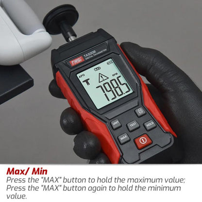 TASI TA500B Contact Measurement Laser Tachometer Digital Display Measuring Speed Meter(Black Red) - Tachometers & Anemometer by TASI | Online Shopping UK | buy2fix