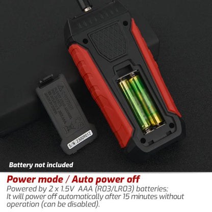 TASI TA500B Contact Measurement Laser Tachometer Digital Display Measuring Speed Meter(Black Red) - Tachometers & Anemometer by TASI | Online Shopping UK | buy2fix