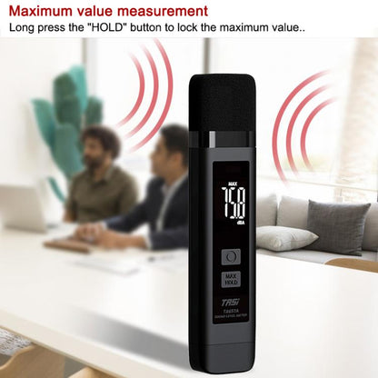 TRSI TA657A Rechargeable Noise Meter Decibel Detector Device - Light & Sound Meter by TASI | Online Shopping UK | buy2fix