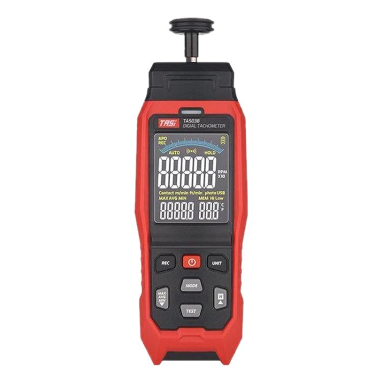 TASI Contact Portable Measuring Speed Meter Digital Display Laser Tachometer - Tachometers & Anemometer by TASI | Online Shopping UK | buy2fix