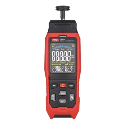 TASI Contact and Non-contact Dual Use Portable Measuring Speed Meter Digital Display Laser Tachometer - Tachometers & Anemometer by TASI | Online Shopping UK | buy2fix