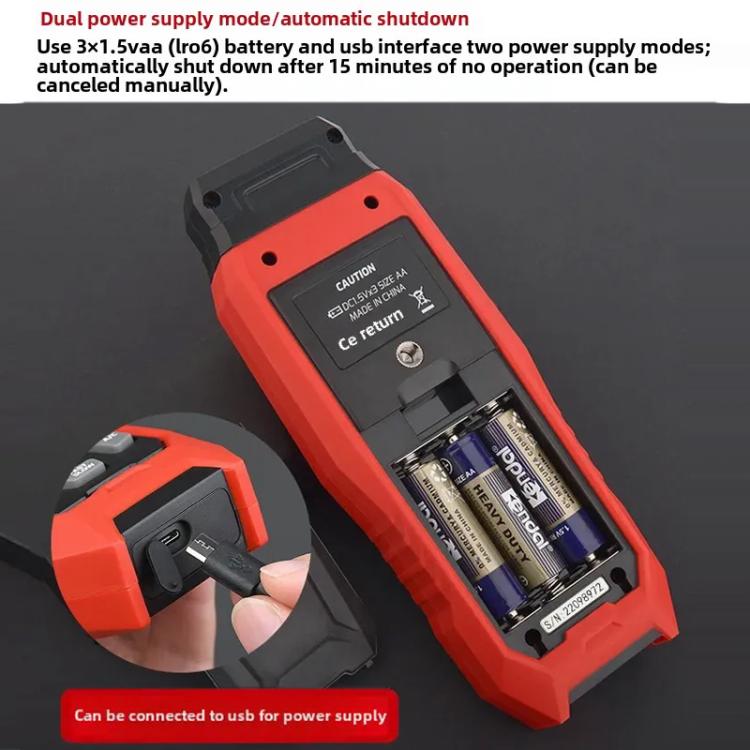 TASI Contact and Non-contact Dual Use Portable Measuring Speed Meter Digital Display Laser Tachometer - Tachometers & Anemometer by TASI | Online Shopping UK | buy2fix