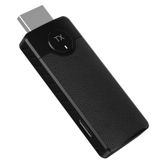 Q50 Leather Texture Wireless HDMI Video Transmitter and Receiver Extender Adapter(Black) - Adapter by buy2fix | Online Shopping UK | buy2fix
