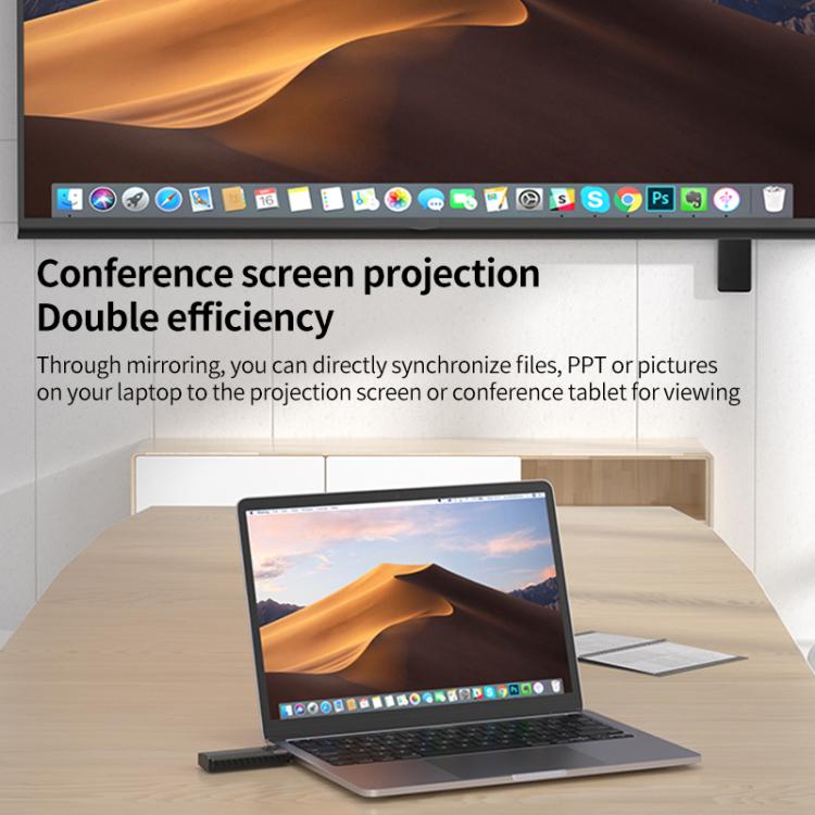 Q50 Leather Texture Wireless HDMI Video Transmitter and Receiver Extender Adapter(Black) - Adapter by buy2fix | Online Shopping UK | buy2fix