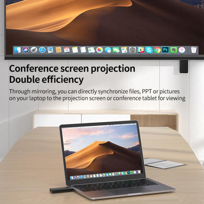 Q50 Leather Texture Wireless HDMI Video Transmitter and Receiver Extender Adapter(Black) - Adapter by buy2fix | Online Shopping UK | buy2fix