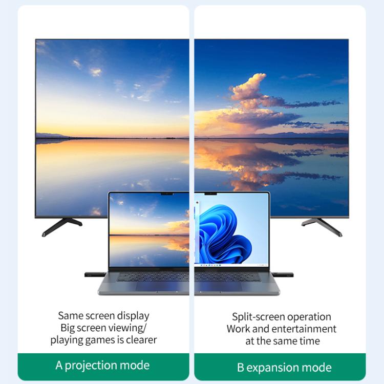 Q50 Leather Texture Wireless HDMI Video Transmitter and Receiver Extender Adapter(Black) - Adapter by buy2fix | Online Shopping UK | buy2fix