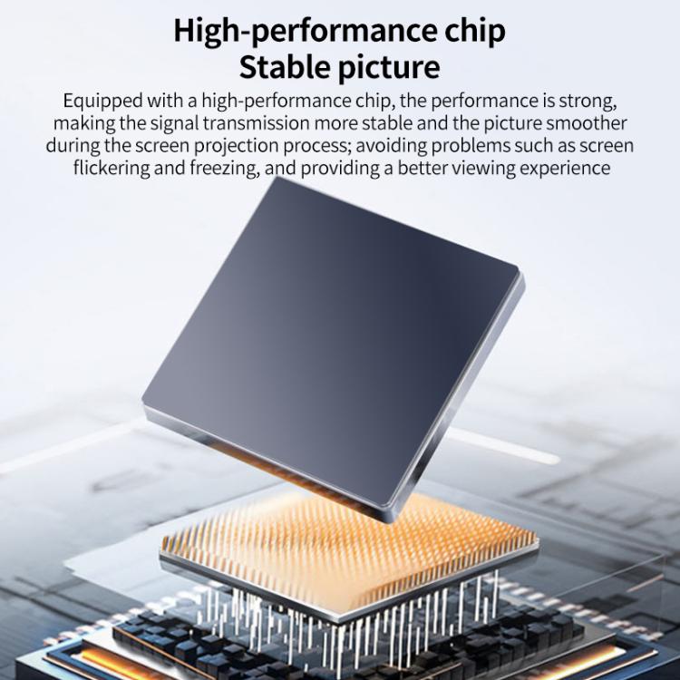 Q50 Leather Texture Wireless HDMI Video Transmitter and Receiver Extender Adapter(White) - Adapter by buy2fix | Online Shopping UK | buy2fix