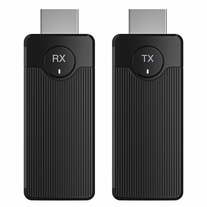 Q50 Vertical Texture Wireless HDMI Video Transmitter and Receiver Extender Adapter(Black) - Adapter by buy2fix | Online Shopping UK | buy2fix