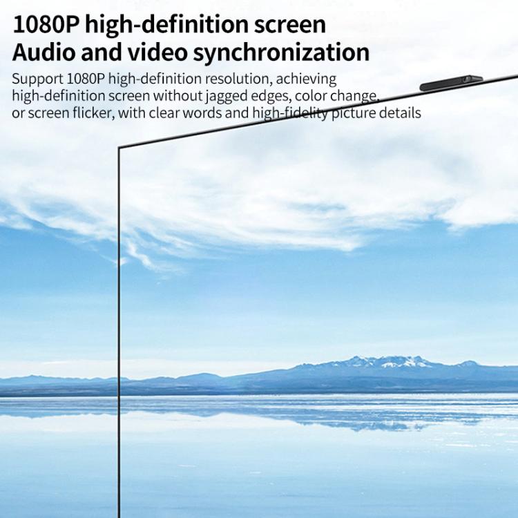 Q50 Vertical Texture Wireless HDMI Video Transmitter and Receiver Extender Adapter(Black) - Adapter by buy2fix | Online Shopping UK | buy2fix