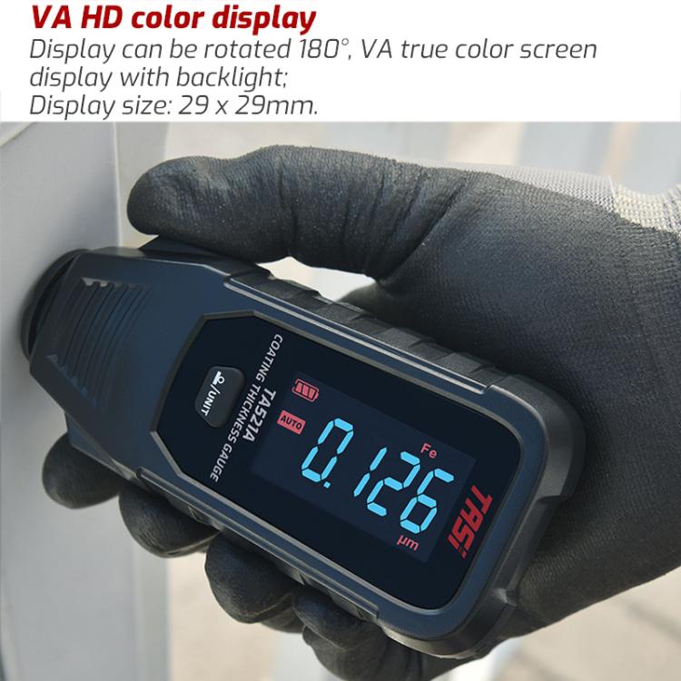 TASI TA521A Car Paint Film Meter Paint Surface Tester Coating Thickness Gauge(Black) - Coating Thickness Gauge by TASI | Online Shopping UK | buy2fix