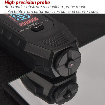 TASI TA521A Car Paint Film Meter Paint Surface Tester Coating Thickness Gauge(Black) - Coating Thickness Gauge by TASI | Online Shopping UK | buy2fix