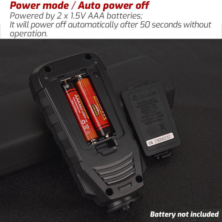 TASI TA521A Car Paint Film Meter Paint Surface Tester Coating Thickness Gauge(Black) - Coating Thickness Gauge by TASI | Online Shopping UK | buy2fix