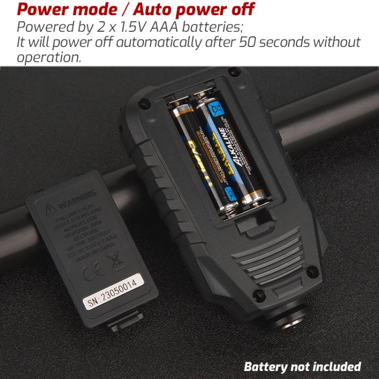 TASI TA522A Car Paint Film Meter Paint Surface Tester Coating Thickness Gauge(Black) - Coating Thickness Gauge by TASI | Online Shopping UK | buy2fix