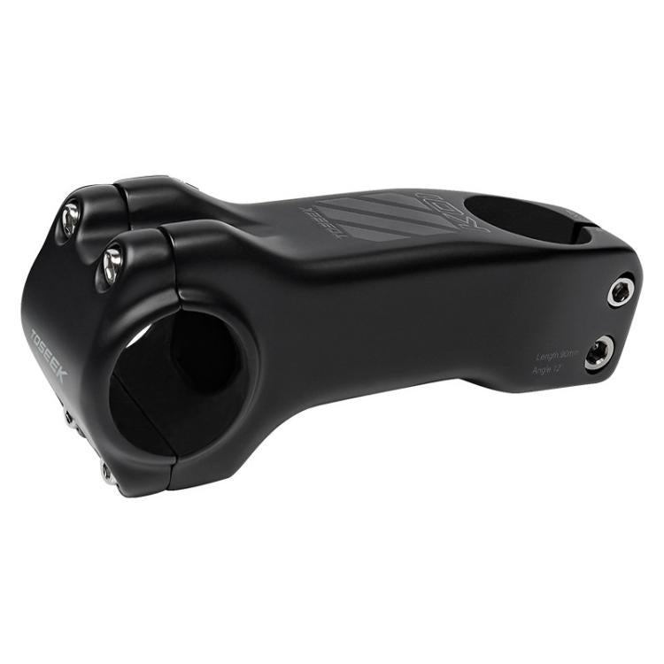 TOSEEK K01 Road Mountain Bike Carbon Fiber Handlebar Riser Faucet, Size:-12 Degree, 120mm(Gloss) - Bicycle Grips by TOSEEK | Online Shopping UK | buy2fix