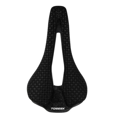 TOSEEK P10 Carbon Fiber 3D Printed Road Mountain Bike Seat, Width:143mm - Bicycle Saddle by TOSEEK | Online Shopping UK | buy2fix